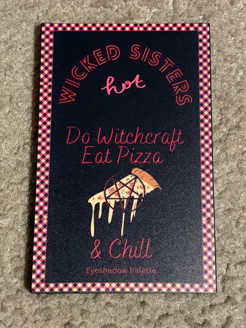 Wicked Sisters Cosmetics Do Witchcraft, Eat Pizza & Chill Eye Shadow Palette